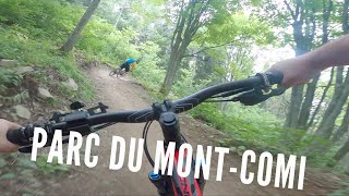 Vélo de Montagne au Parc du Mont-Comi : Chairlift , Crash et Gros Fun!