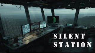 Raining Radio Tower | 2h Rain + Music Ambience