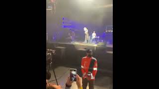 Miley Cyrus Speech Bogota & Nothing breaks like a heart selfie fan perspective attention tour