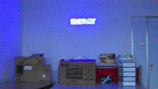 Laser projection mapping practice