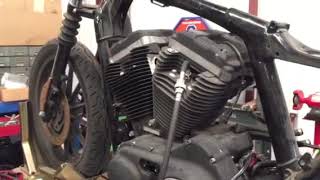 Harley Davidson 2010 XL883 N Iron Sportster Motor Engine PSI Test (DRY)