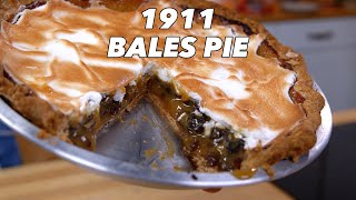 This Forgotten 1910 Raisin Pie Recipe Is Shockingly Delicious (What’s a “Bales Pie”?!)