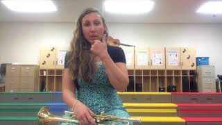 Trumpet - Playing G Quarter Notes