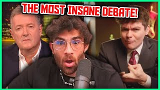 Piers Morgan DEBATES Nick Fuentes | Hasanabi Reacts to Piers Morgan Uncensored