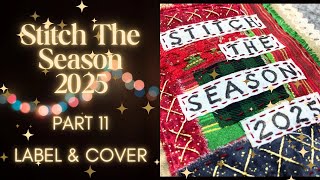Stitch The Season 2025 - Slow Stitching a Christmas Fabric Book - Part 11