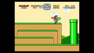 Super Mario World (SNES) Gameplay Sample