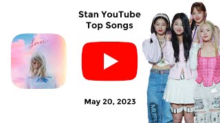 Stan YouTube Songs Top 10 (May 20, 2023)