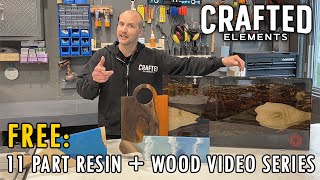 Learn How To Make Epoxy Resin & Wood Charcuterie Boards, Table Tops & Functional Art Like A Pro