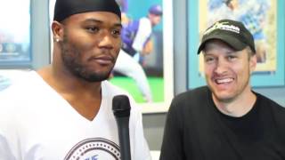 NFL Star Michael Robinson Drinks Kangen Water