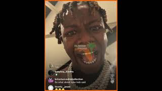 Jackboy GOES OFF on live about Kodak Black ! says he wants to get in the ring & Sniper Gang contract