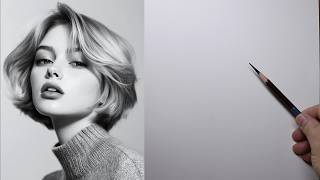 How to draw easy face for beginners | Portrait Drawing Tutorial