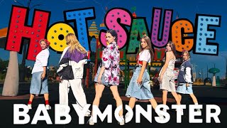 [K-POP IN PUBLIC | PERFORMANCE] BABY MONSTER - 'HOT SAUCE' dance cover by N.O.V.A from Russia