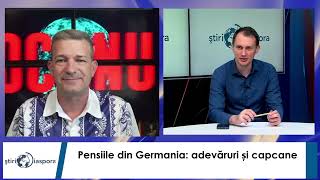 Work and pension in Germany, the latest legislative news. Erich Mocanu, on Diaspora live