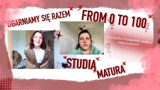 VLOG: Pogadajmy o STUDIACH😱Szybkie GRWM na wyjazd✌🏼😋