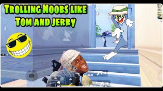 Trolling Noobs in Pubg || Tom and jerry Gameplay|| summer Eps-1 || 😂