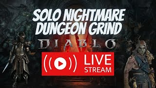 Diablo 4 live - Nightmare Dungeons, Altars of Lillith & General Gameplay