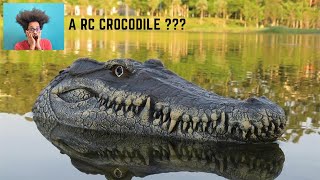 Crocodile RC Boat - Scariest Prank Stuff