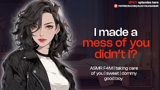 Aftercare with mommy girlfriend after she gets rough [F4M] [sweet] [good boy] [praise] | ASMR RP