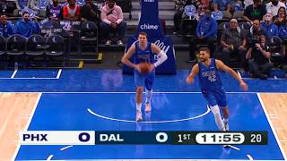 First baskets but they're scored increasingly faster