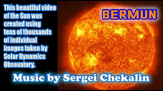 Incredible view of the Sun | "The Attraction" - Music by Sergei Chekalin