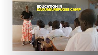 Nyadol Nyuon returns to Kakuma refugee camp