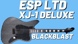 ESP LTD XJ-1 Deluxe Black Blast | The Texture on the Body is Wild! |
