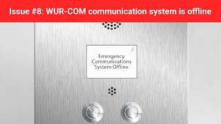 WUR-COM Troubleshooting | Issue 8 - WUR COM Communication System Is Offline