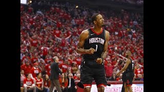 Trevor Ariza vs Warriors (2018 WCF Game 2) - 19 Pts, 6 Rebs, 2 Stls, 7-9 FGM, HEART!