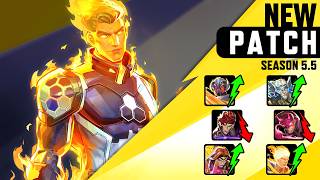 First Look at Every Hero Balance Change in Season 5.5 | HUGE Patch Breakdown | Marvel Rivals