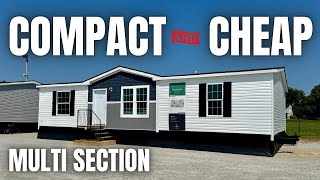 This SMALL & AFFORDABLE mobile home just DROPPED on the market! Prefab House Tour