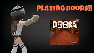 Playing doors!!!