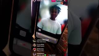 Ksoo (ATK/ NHG 🔒) & ATK YBezzy (🔒) on instagram live while locked up