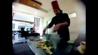 Chef June in action