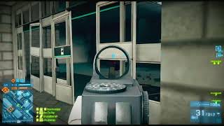 Battlefield 3 Perfect Flank in Metro M16A4 Highlight