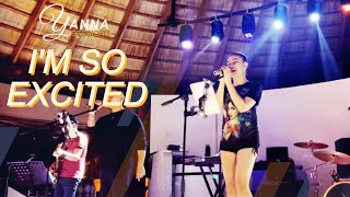 I'M SO EXCITED - The pointers sisters | Live stage cover by Antidote band + Yanna Sessions
