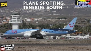 Plane Spotting at Tenerife South Airport (TFS) - Dreamliner  / 757 & more !