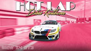 Project CARS | Hot Lap | Dubai Kartdrome | BMW Z4 GT3 | 0:58.266