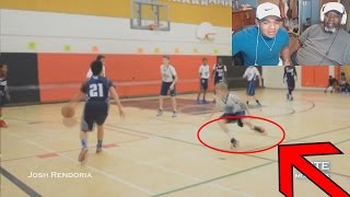 Dad Reacts to CRAZY Ankle-Breakers!! Best of EliteMixtapes Crossovers!