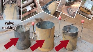 How to make Filling Valves with a simple metal plate | Filling valve making skill