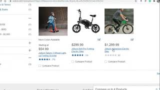 $299.99  Jetson Jetson Bolt Pro Folding Electric Bike DAD's Channel Live Stream