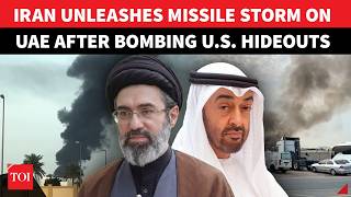 UAE On HIGH ALERT! Iran Fires ‘Largest Barrage’ Yet After Bombing Hiding American Soldiers In Dubai
