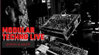 MODULAR TECHNO LIVE - BEHRINGER RD 9 MEETS ANIMALS AND MODULES.