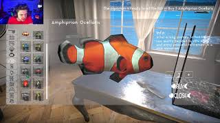 Aquarist I FOUND NEMO! SORRY, I MEAN'T MARLIN. HELP ME HERE DORY!?