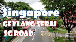 Smooth Flowing Traffic @Geylang Serai Singapore