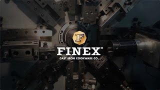 FINEX 12" Cast Iron Twin Spring Grill Pan Handles