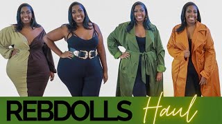 FAB FALL REBDOLLS TRY ON HAUL | PIECES FROM BQGARRETT + LACENLEOPARD EDITS| PRETTY NICI| 2X/3X