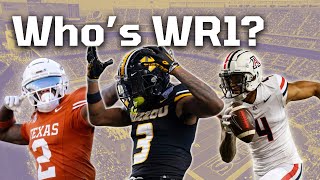 The Problem With the NFL Draft's BEST Receivers, and SLEEPERS | Early, Middle, Late WRs