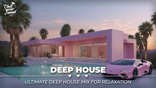 4K Tropical Deep House Vibes 2025 🏝️ Sunset Beach Lounge 🏝️ Cozy Deep House Winter Nights