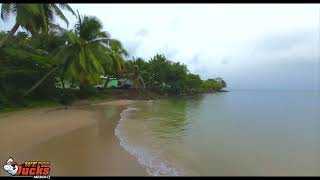 Laborie Beach St Lucia 4k Drone