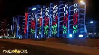Oman | Muscat | Celebration | Lightening | Road trip | Traveling | Tourism @EKQ. 